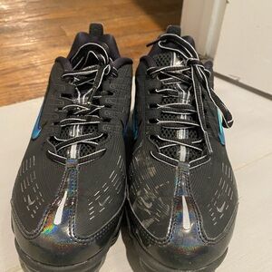 Black and Blue Athletic Sneakers